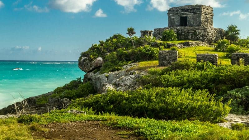 Les ruïnes de Tulum abans de l'arribada de les multituds